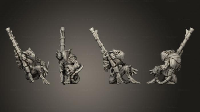 Military figurines (Sniper 07, STKW_12866) 3D models for cnc