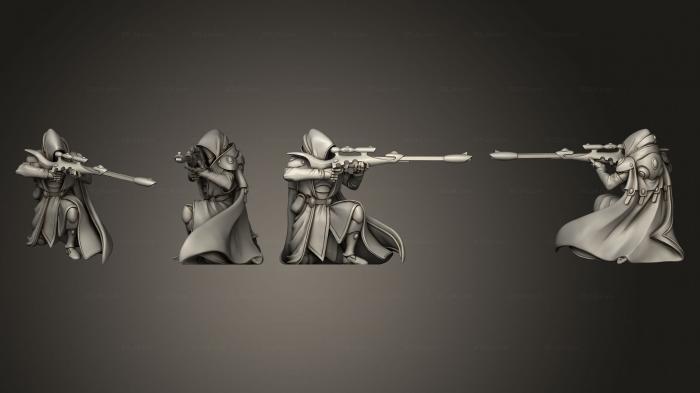 Military figurines (Snipers 03, STKW_12872) 3D models for cnc