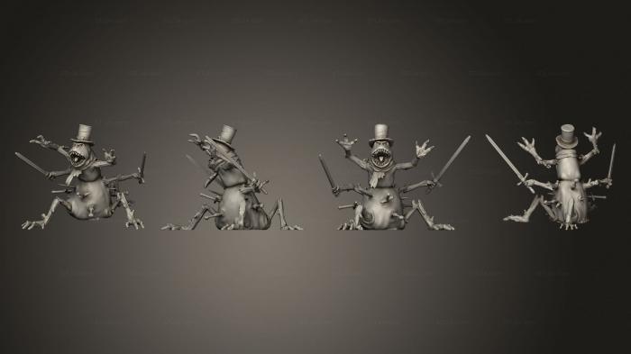 Military figurines (Snowman Rampage, STKW_12880) 3D models for cnc