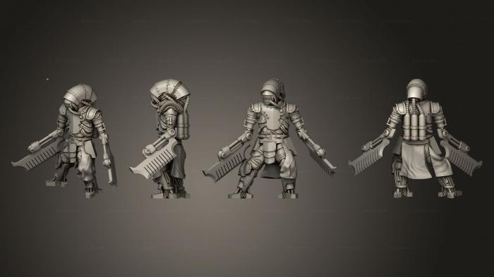 Military figurines (Soldier 34, STKW_12929) 3D models for cnc