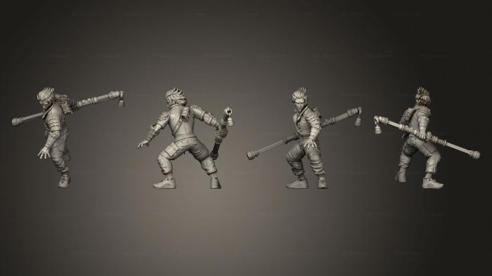 Military figurines (Sonon VII, STKW_12947) 3D models for cnc