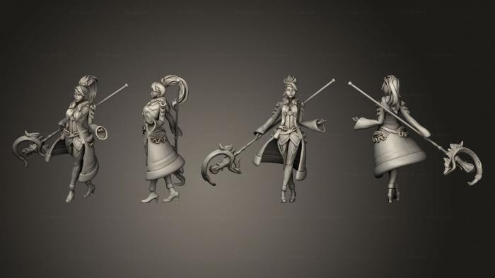 Military figurines (Sorcerer s Apprentice Staff, STKW_12955) 3D models for cnc