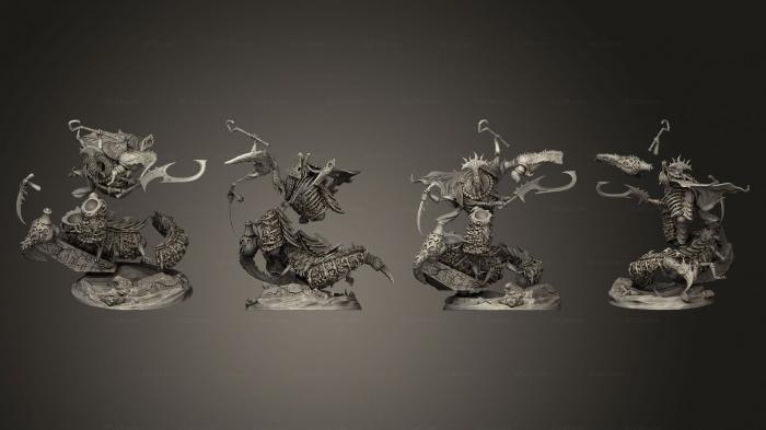 Military figurines (Soul Harvesters Pose 02, STKW_12966) 3D models for cnc