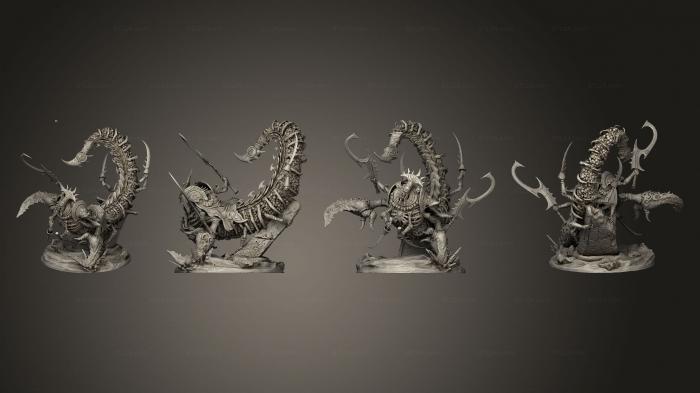 Military figurines (Soul Harvesters Pose 03, STKW_12967) 3D models for cnc