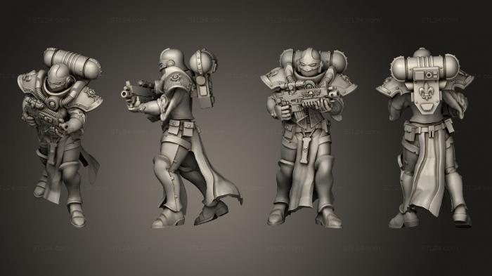 Military figurines (Space Karen Trooper Battle of Sisters 03, STKW_12979) 3D models for cnc
