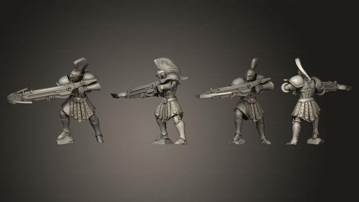Military figurines (Spartancast heavy crossbow 4, STKW_13006) 3D models for cnc