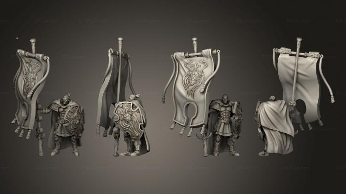 Military figurines (Spartancast Spearman 06, STKW_13013) 3D models for cnc
