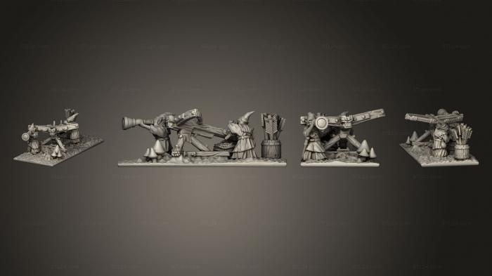 Military figurines (Spear Chukka scene 02, STKW_13033) 3D models for cnc