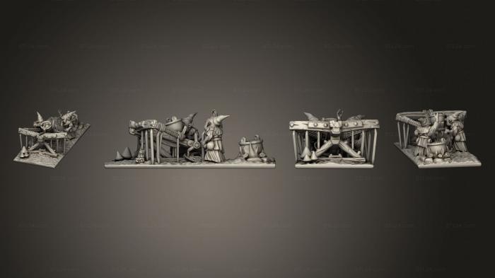 Military figurines (Spear Chukka scene 03, STKW_13034) 3D models for cnc