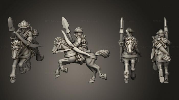 Military figurines (squires 13, STKW_13130) 3D models for cnc