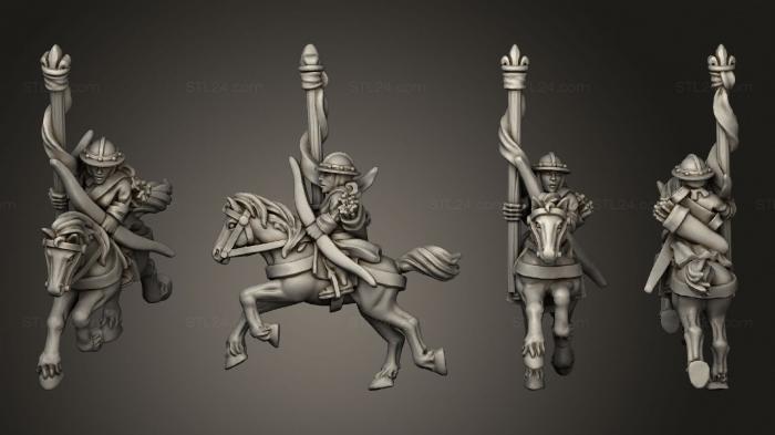Military figurines (squires 14, STKW_13131) 3D models for cnc