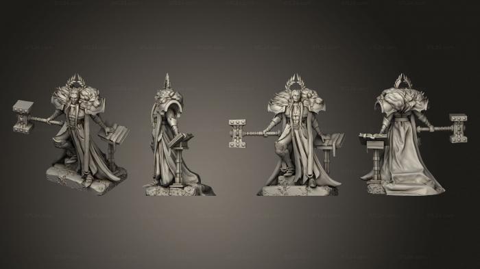 Military figurines (St Angerion Great Lord of Smite Without Wings, STKW_13136) 3D models for cnc