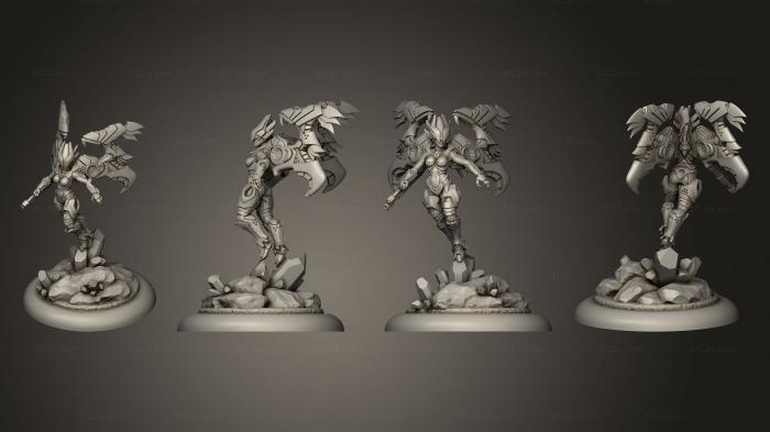 Military figurines (Star Scrappers Battledrill Bioss Domina, STKW_13155) 3D models for cnc