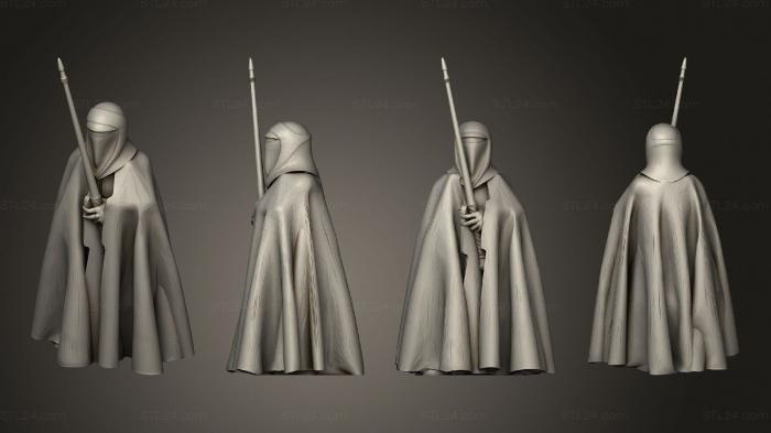 Military figurines (Star Wars Legion Imperio Guardia Real del Emperador Isura 01, STKW_13179) 3D models for cnc