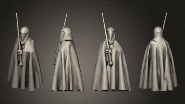 Military figurines (Star Wars Legion Imperio Guardia Real del Emperador Isura 02, STKW_13180) 3D models for cnc