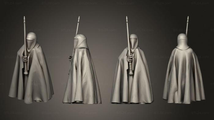 Military figurines (Star Wars Legion Imperio Guardia Real del Emperador Isura, STKW_13183) 3D models for cnc