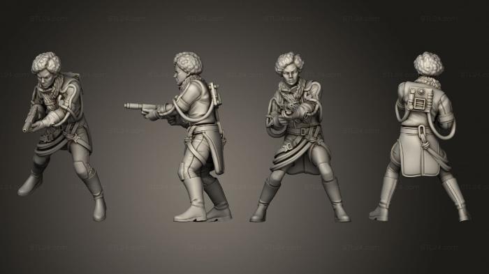 Military figurines (Stiletto Mercenary 01, STKW_13203) 3D models for cnc