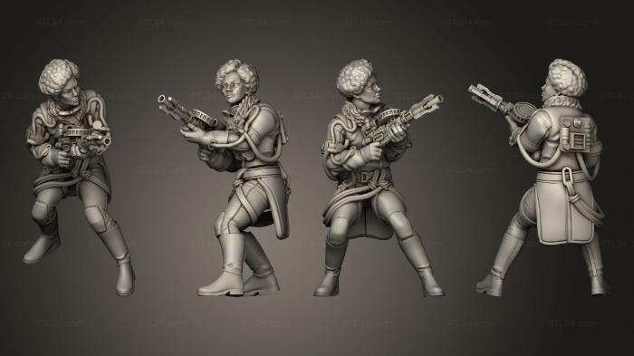 Military figurines (Stiletto Mercenary 02, STKW_13204) 3D models for cnc