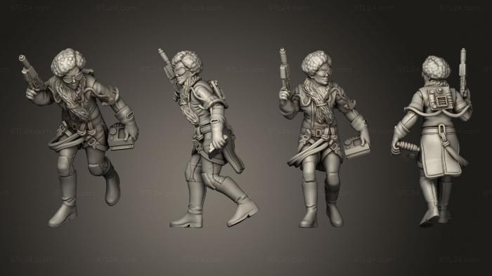 Military figurines (Stiletto Mercenary 03, STKW_13205) 3D models for cnc