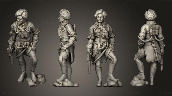 Military figurines (Stiletto Mercenary 04, STKW_13206) 3D models for cnc