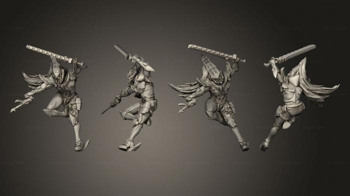 Military figurines (Stinger Infiltators D, STKW_13211) 3D models for cnc