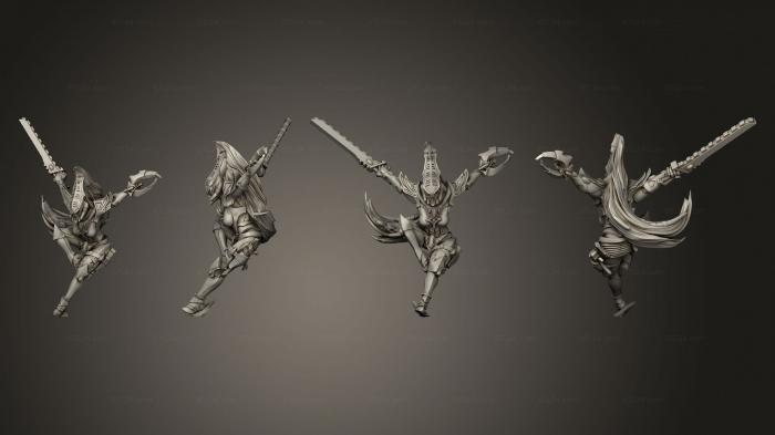 Military figurines (Stinger infiltrator Boss Unupported v 2, STKW_13213) 3D models for cnc