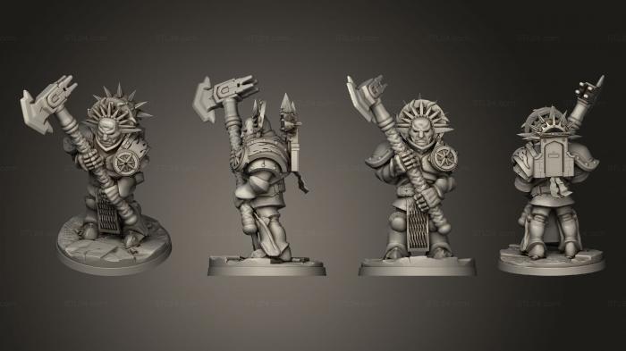Military figurines (Stormcast Eternals 02, STKW_13229) 3D models for cnc