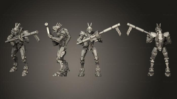 Military figurines (SUC Automaton Conscripts, STKW_13245) 3D models for cnc