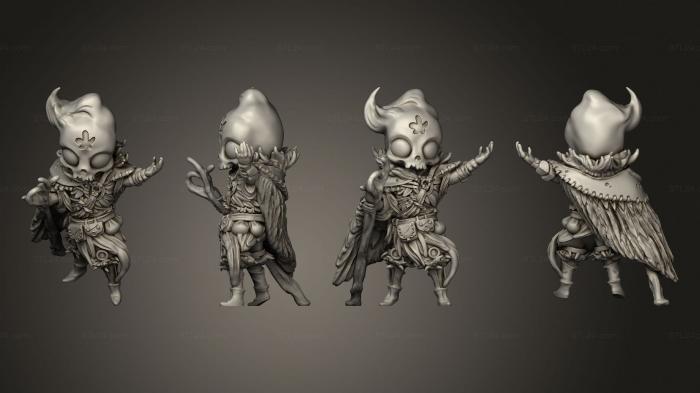 Military figurines (Sucron Druid, STKW_13251) 3D models for cnc