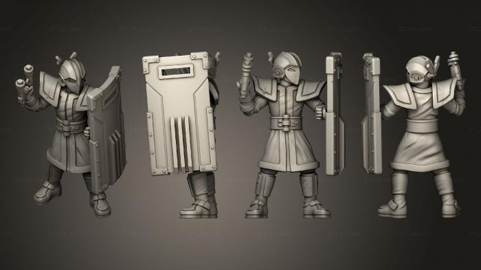 Military figurines (Sun soldier 4, STKW_13266) 3D models for cnc