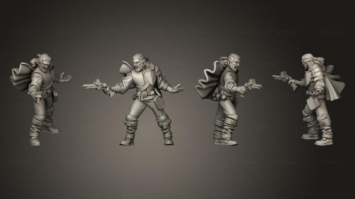 Military figurines (Sunfall Tales alexius stargazer, STKW_13271) 3D models for cnc