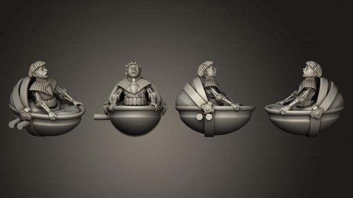 Military figurines (Sunfall Tales butters in basket, STKW_13272) 3D models for cnc