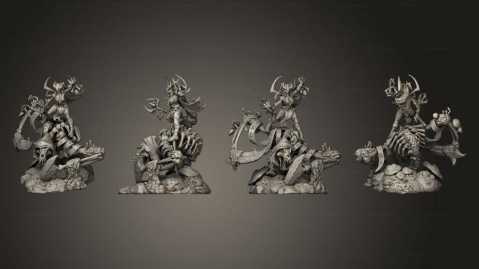 Military figurines (Swamp Base, STKW_13319) 3D models for cnc