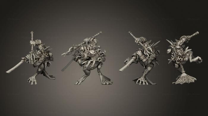 Military figurines (Swamp Korl Body, STKW_13325) 3D models for cnc