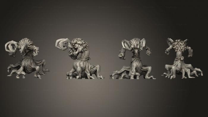 Military figurines (Swamp Verdant Sentinel B, STKW_13352) 3D models for cnc