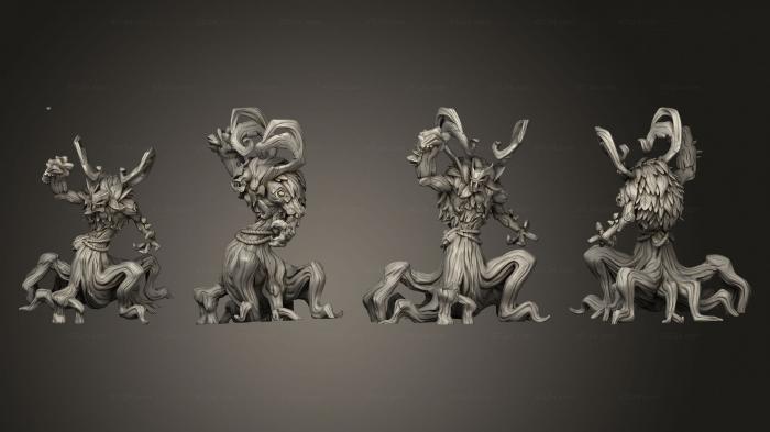 Military figurines (Swamp Verdant Sentinel C, STKW_13353) 3D models for cnc