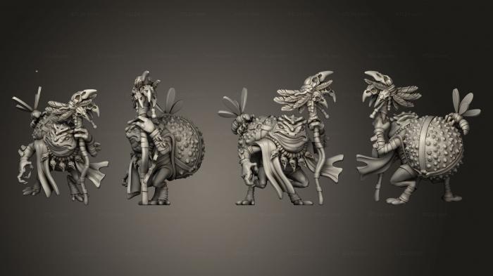 Military figurines (Swamps Croak the Ambusher 002, STKW_13360) 3D models for cnc