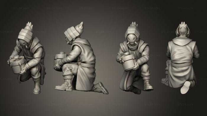Military figurines (syndicate commander 010, STKW_13413) 3D models for cnc