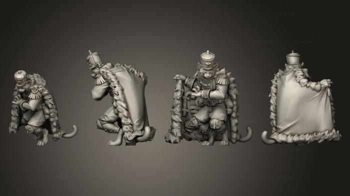 Military figurines (tabaxi smuggler full 002, STKW_13463) 3D models for cnc