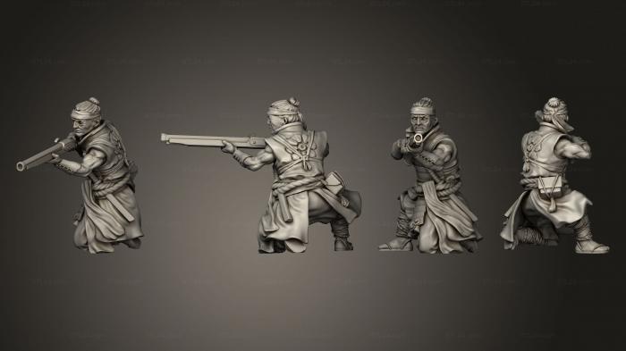 Military figurines (Tanagashima 2, STKW_13473) 3D models for cnc