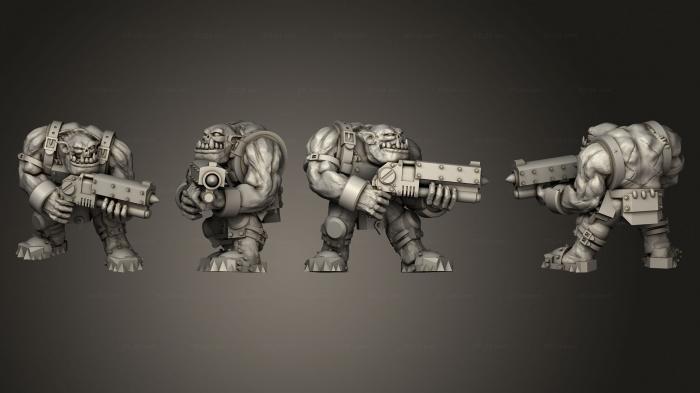 Military figurines (Tank Huntas D 03, STKW_13479) 3D models for cnc
