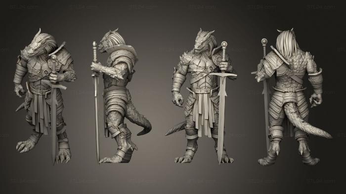 Military figurines (Tavern Heroes Sunathaer Caex, STKW_13498) 3D models for cnc