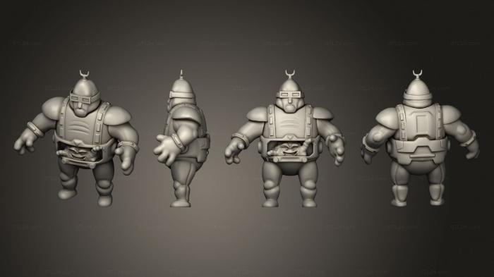 Military figurines (Teenage Mutant Ninja Turtles Krang, STKW_13508) 3D models for cnc
