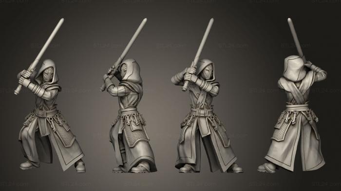 Military figurines (Temple Guard 01, STKW_13526) 3D models for cnc