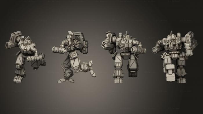 Military figurines (Thaumaturge MT assault, STKW_13556) 3D models for cnc