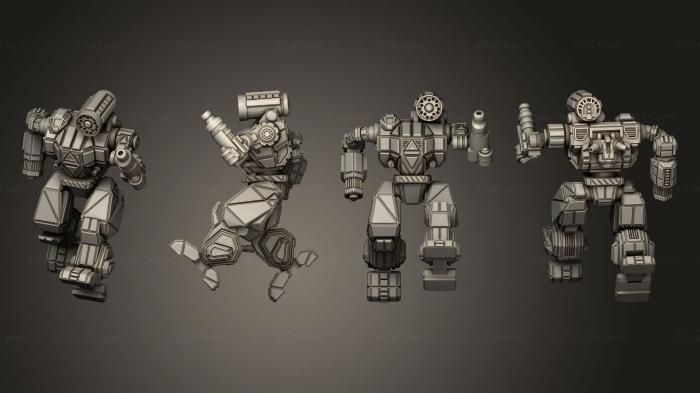 Military figurines (thaumaturge mw 2 jump, STKW_13560) 3D models for cnc