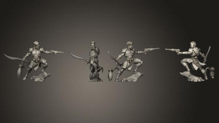 Military figurines (The Aetern Troop 10, STKW_13572) 3D models for cnc