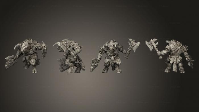 Military figurines (The Astabryds taurastar 05, STKW_13588) 3D models for cnc