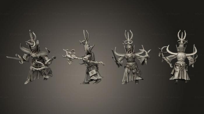 Military figurines (The Lord of the Undead, STKW_13647) 3D models for cnc