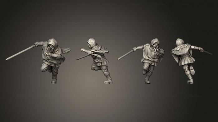 Military figurines (The Masked General 2, STKW_13649) 3D models for cnc